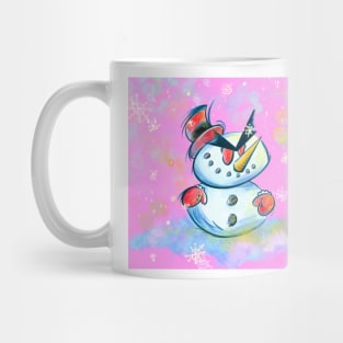 Angry Chibi Snowman Mug